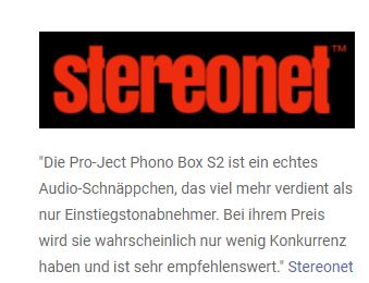 Pro_Ject Phono Box S2 Highlight Stereonet