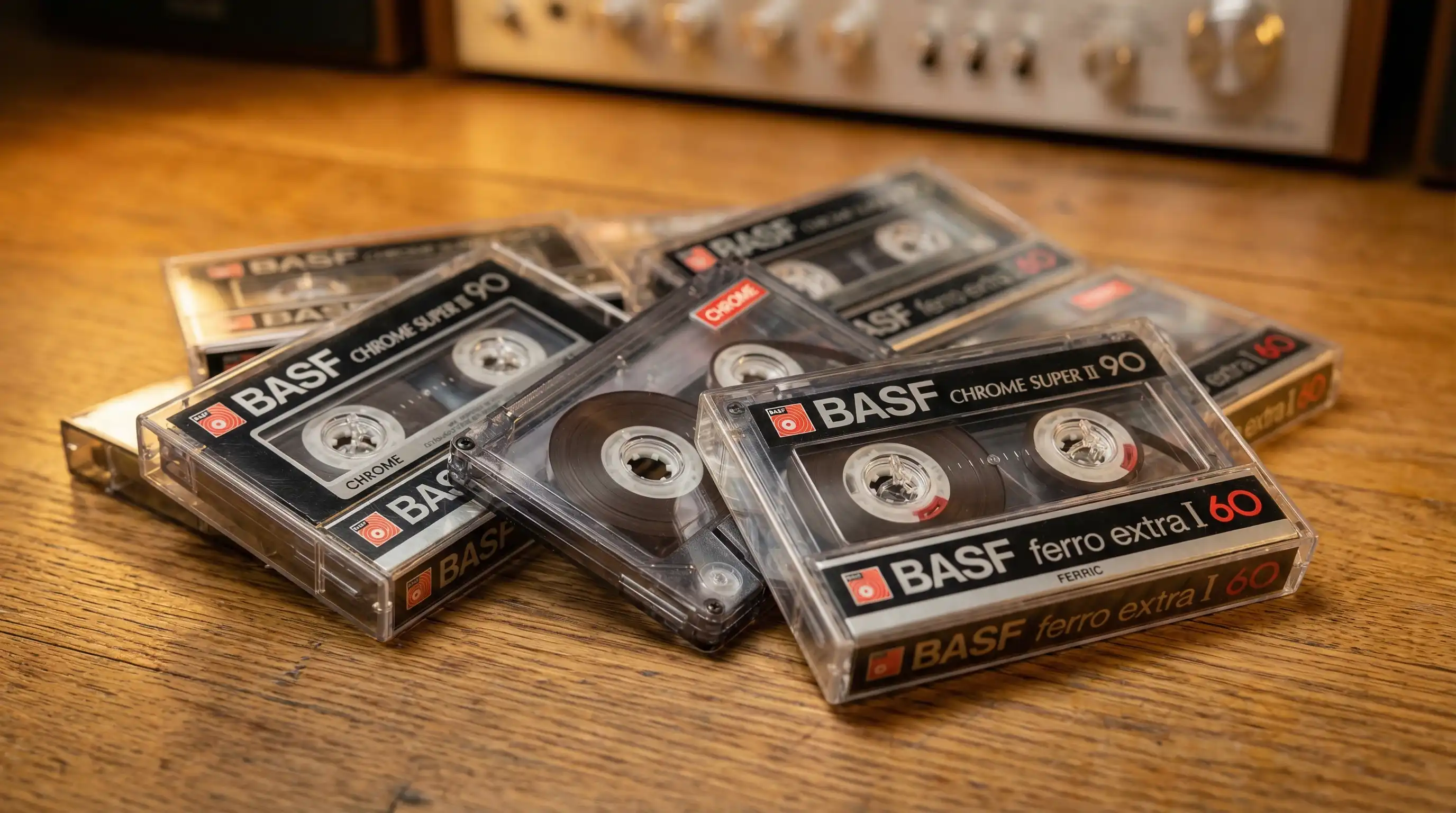 Vintage BASF Kassetten