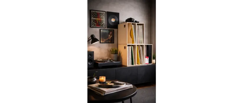 Knosti Archifix Woodline: Scopri LP-Box ora | Klangheimat