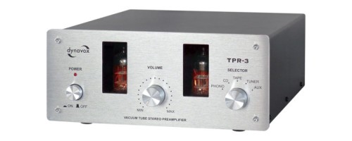 Dynavox Röhrenvorstufe TPR-3 - silber