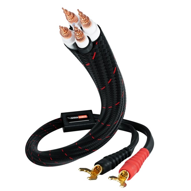 Câble d'enceintes - High End Deluxe - KS - 2 x 3,0 m - Eagle Cable
