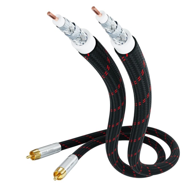 Audiokabel - High End Deluxe - Cinch - Stereo - Koaxiale Bauart - Eagle Cable