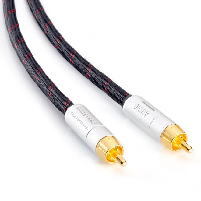 Audiokabel - High End Deluxe - Cinch - Stereo - Koaxiale Bauart - Eagle Cable