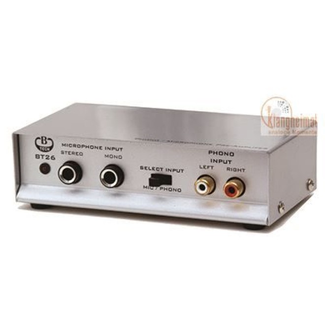 Preamplificatore Phono Professionale Con EQ A 3 Bande E Uscite XLR – Per Giradischi MM/MC (Spina UE)