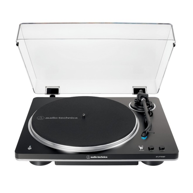 AT-LP70XBT - vollautomati. Plattenspieler - schwarz/silber - Audio Technica