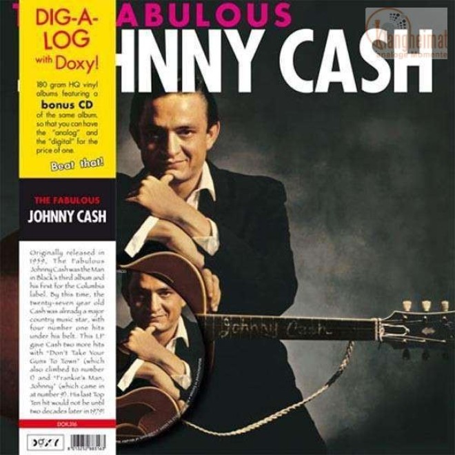 CASH JOHNNY - The Fabulous Johnny Cash (LP+CD/180g)