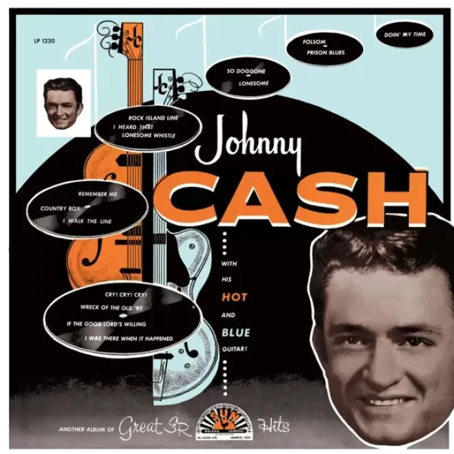 CASH JONNY - With His Hot And Blue Guitar (HSACD)