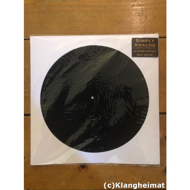 Simply Analog Leather Slip Mat Softtouch von oben