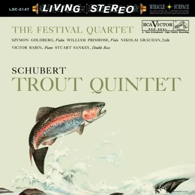 FESTIVAL QUARTET THE - Schubert: Trout Quintet (2LP/180g/45rpm)