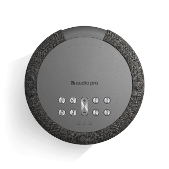 Audio Pro A10 MkII - dunkelgrau - Multiroom Lautsprecher
