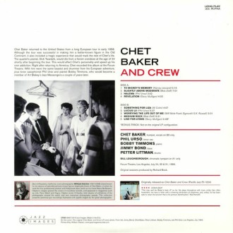 BAKER CHET & CREW - Chet Baker & Crew (180g)