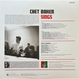 BAKER CHET - I Get Chet.... (180g)