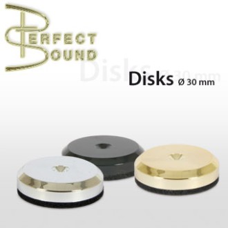 DISCS 30 MM - Podstawka pod kolce - złota - Perfect Sound