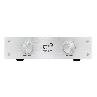 AMP S Pro - Verstärker/Boxen Umschalter - silber - Dynavox