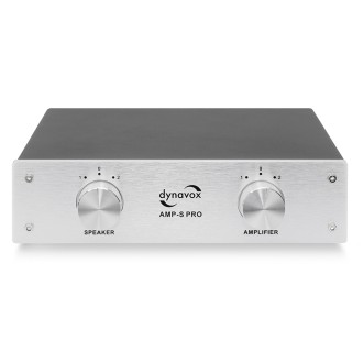 AMP S Pro - Verstärker/Boxen Umschalter - silber - Dynavox