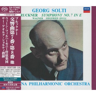 SOLTI GEORG & VIENNA PHILHARMONIC ORCHESTRA - Bruckner: Symphony No.7 Wagner: Siegfried Idyll (2xSHM Single Layer-SACD)
