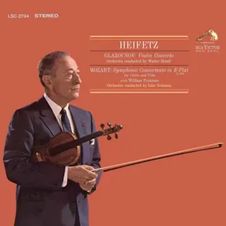 HEIFETZ/HENDL/SOLOMON/PRIMOSE - Glazounov / Mozart (2LP/180g/45rpm)