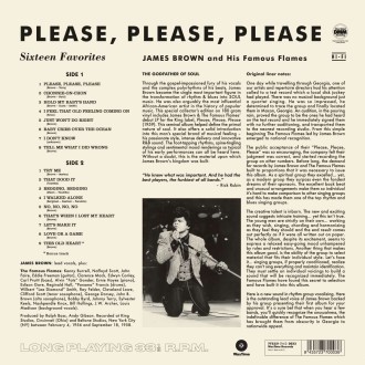 BROWN JAMES AND HIS FAMOUS FLAMES - Please Please Please (180g)
