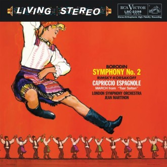 MARTINON JEAN & LONDON SYMPHONY ORCHESTRA - Borodin: Symphony No.2/Rimsky-Korsakov: Capriccio Espagnole (HSACD)