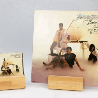 CD Halter Vollholz 01 - CD Ständer - Phonotastisch