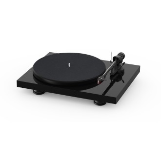 Project Debut Carbon EVO - glänzend - schwarz - manueller Plattenspieler - Pro-ject