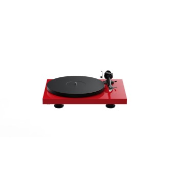Debut EVO 2 - Hochglanz - rot - manueller Plattenspieler - Pro-Ject