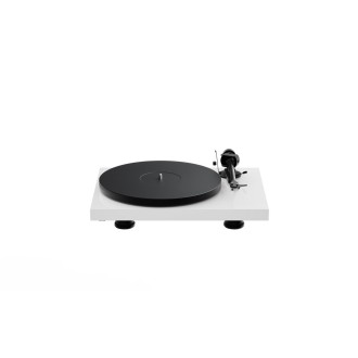 Debut EVO 2 - Hochglanz - weiß - manueller Plattenspieler - Pro-Ject