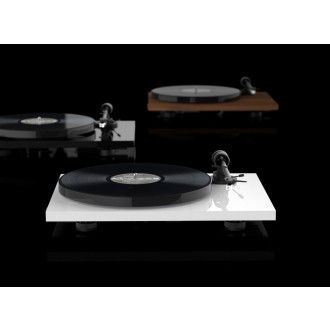 E 1 Phono - Plattenspieler - Seidenmatt Weiß -Pro-Ject