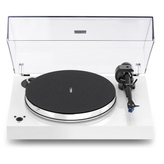 X8 - Super Pack - True--Balanced-Plattenspieler-Set - Hochglanz - weiß - Pro-Ject