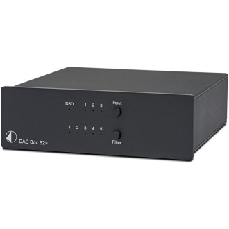 DAC Box S2+ - Digital Analog Wandler - schwarz - Pro-Ject