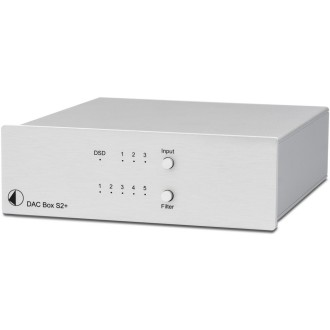 DAC Box S2+ - Digital Analog Wandler - silber - Pro-Ject