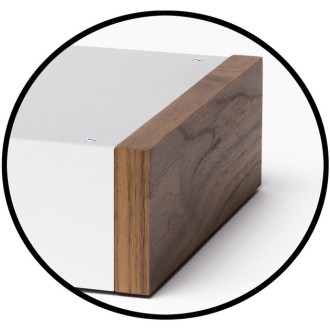 Pannello laterale per le serie DS2 e DS3 - noce - Pro-Ject