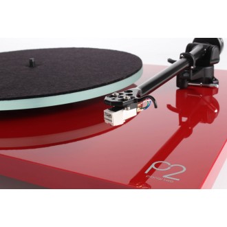 Rega Planar 2 -P2 - Gramofon - czerwony wysoki połysk - Rega