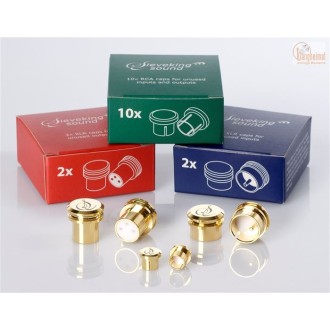 Sieveking Sound RCA end cap set