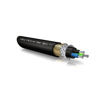 Viablue X-40 Silver T6S Netzkabel EU - konfektioniert - 1,5m - Viablue
